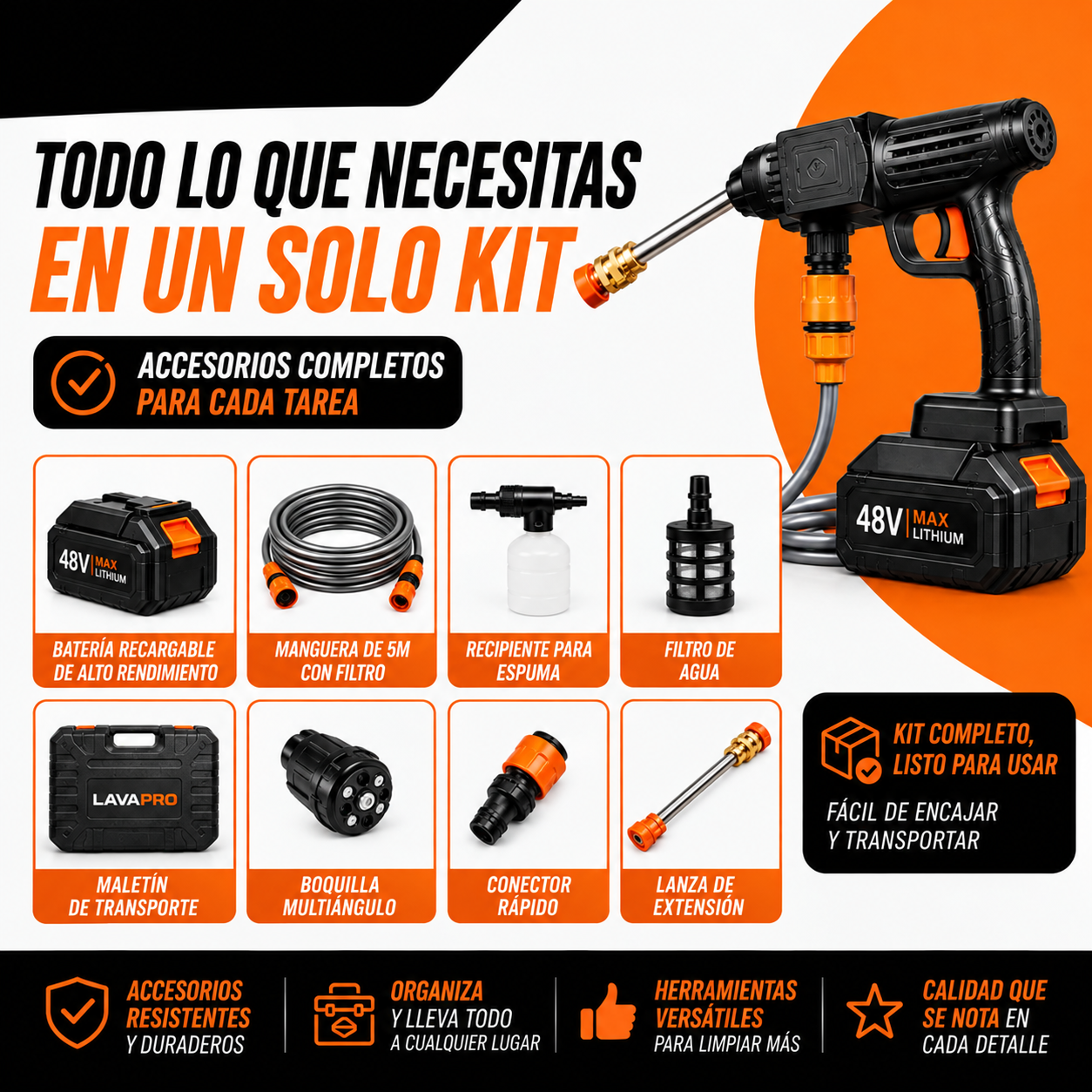 Kit completo de limpieza